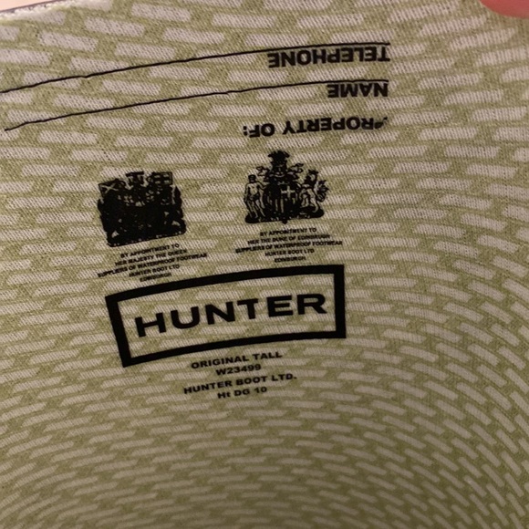 Hunter tall boots black 9 women - Picture 2 of 5